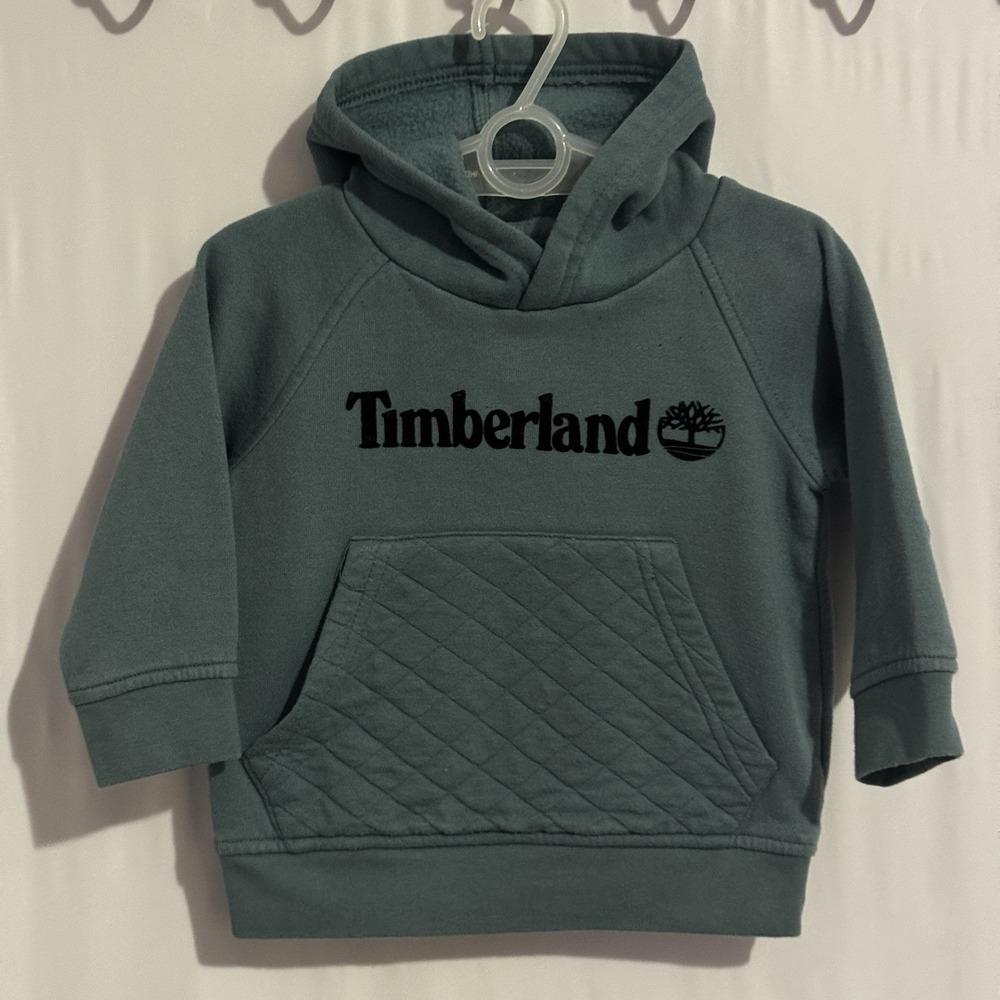 Size 18 Months Timberland Mint Green Hoodie Toddler